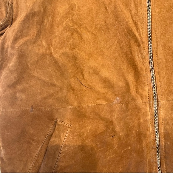Men’s Stanley’s brown real suede leather jacket - Picture 2 of 6